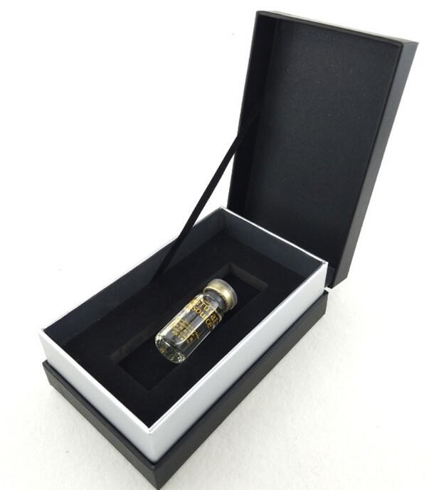 Silver or gold foil hot stamping custom logo printing paper cardboard Jewelry necklace luxury packing box bagease packa