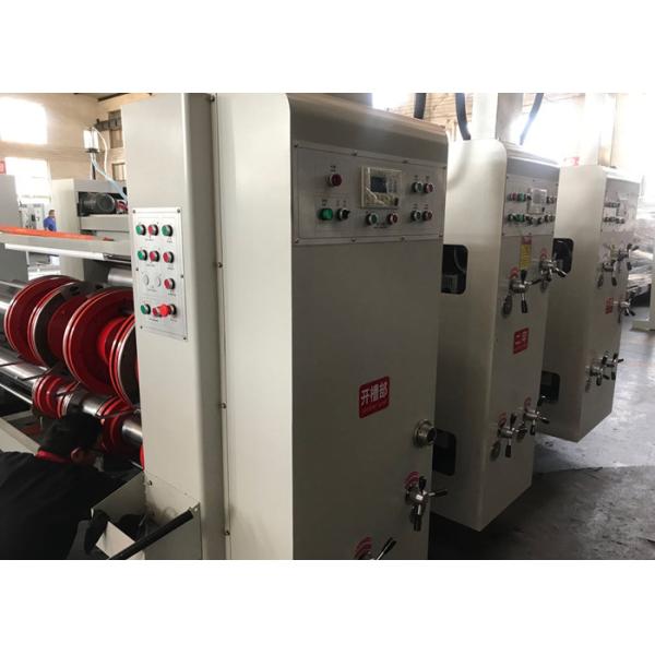 Semi Automatic Feeder Type Corrugated Box Printing Machine For Carton Box Printing