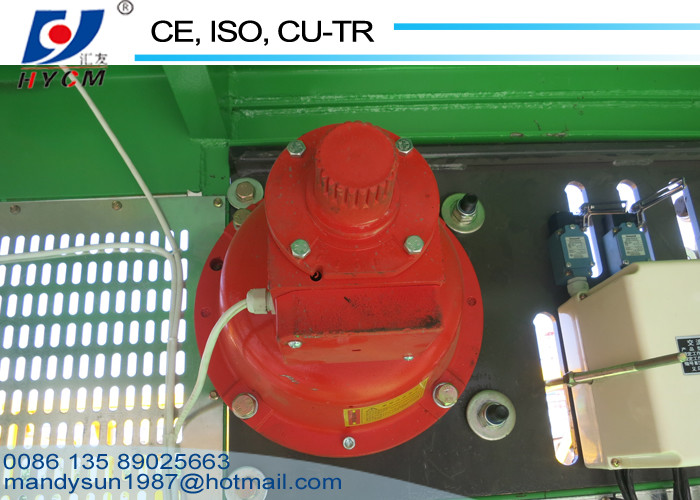 Orange 1000KG Construction Lift Mini Electric Hoist with Single Cage