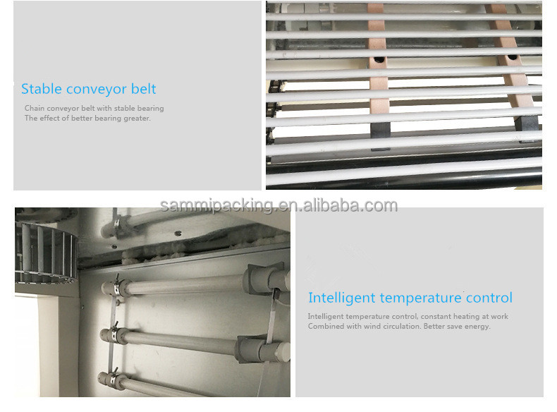 New design 2 in 1 L bar sealer L type sealing cutting machine and BS-A450 heat shrink tunnel packaging machine