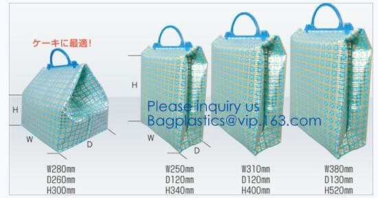 custom bulk waterproof large soft folding food delivery picnic lunch tote grocery cooler bag aluminum foil thermal bags
