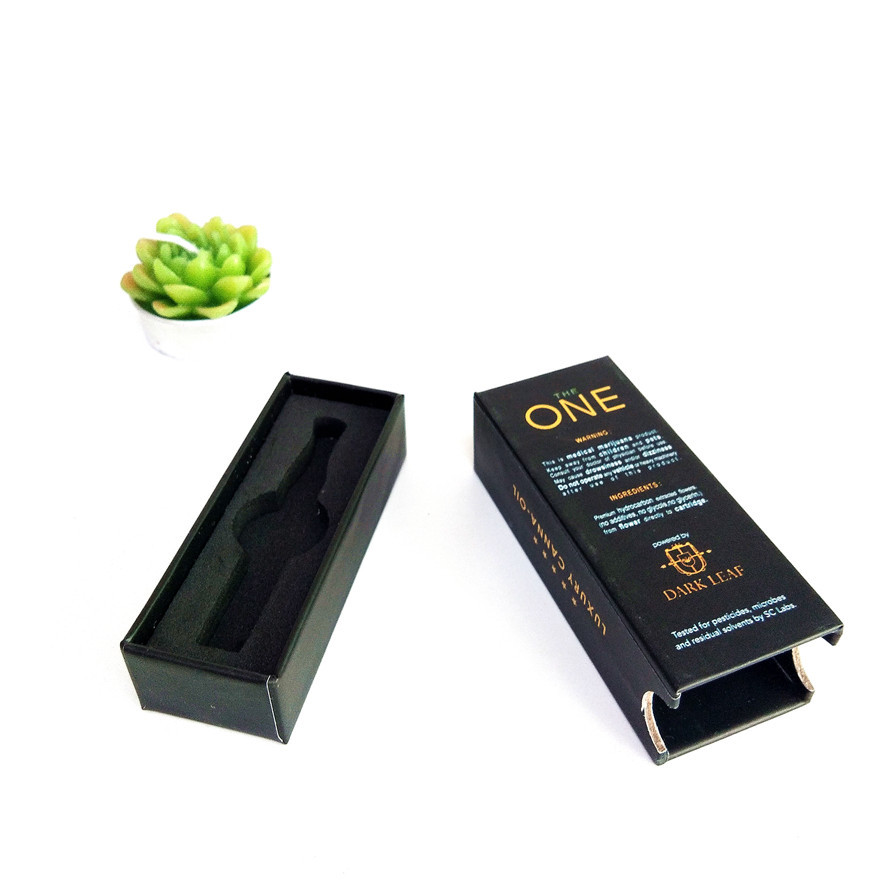 Canna - Oil Packaging CBD Oil Paper Box , Cosmetic Packaging Box 4c Offset Printing
