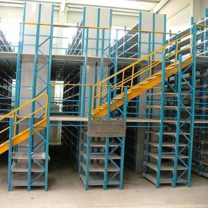 Heavy Duty Mesh Multi Tier Mezzanine , Warehouse Racking Mezzanine