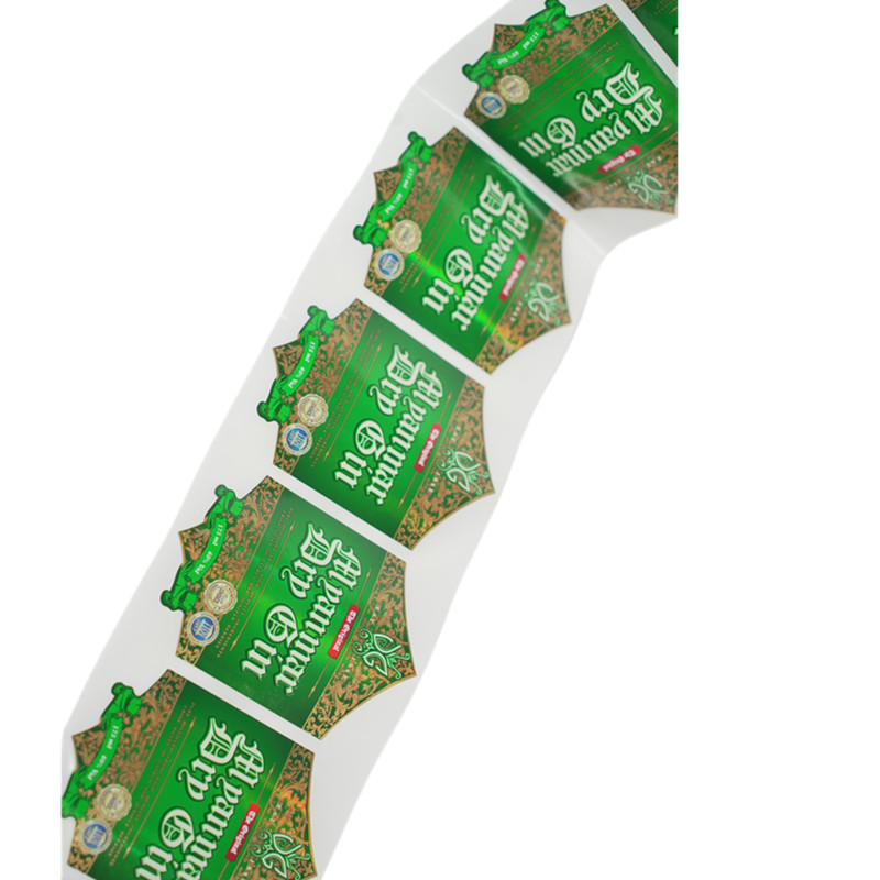 Waterproof and Tear-proof Self Adhesive Label for Bottles and Jars