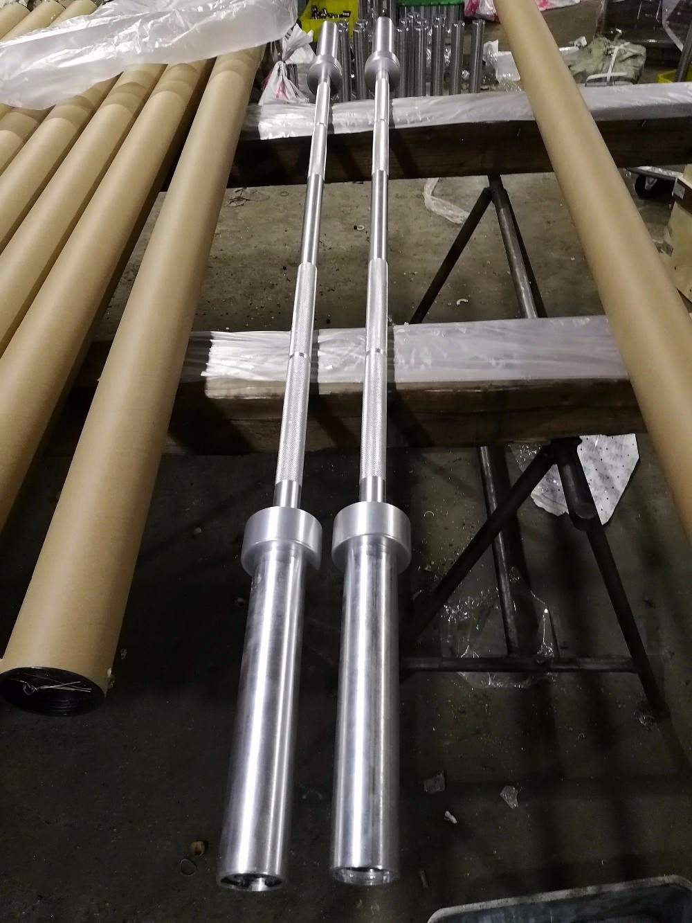 Hard Chrome Weight Lifting Bar 190,000PSI Tensile Strength 2.2m Length