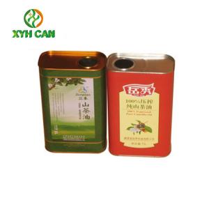 China Olive Oil Tin Can Commercial for Organic Flaxseed Oil packaging Cans 0.18-0.25 Mm Thickness on sale