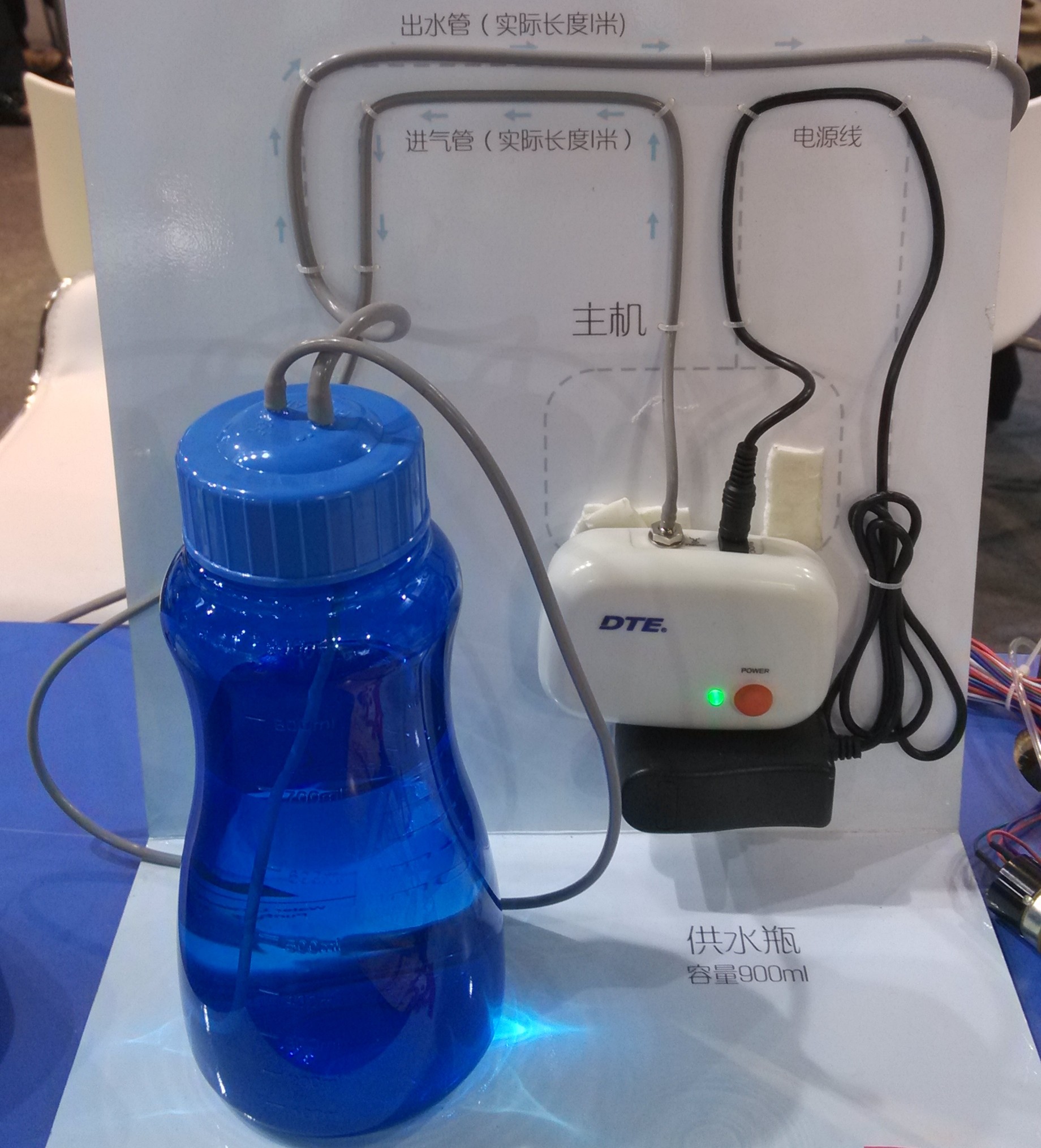 Blue Color Ultrasonic Dental Scaler Auto Water Supply System Continuous Operation