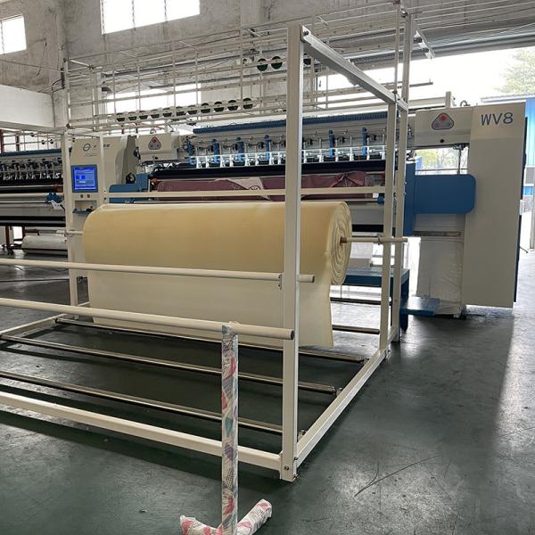 ZOLYTECH WV8 1000rpm mattress quilting machine high speed computerized chain
