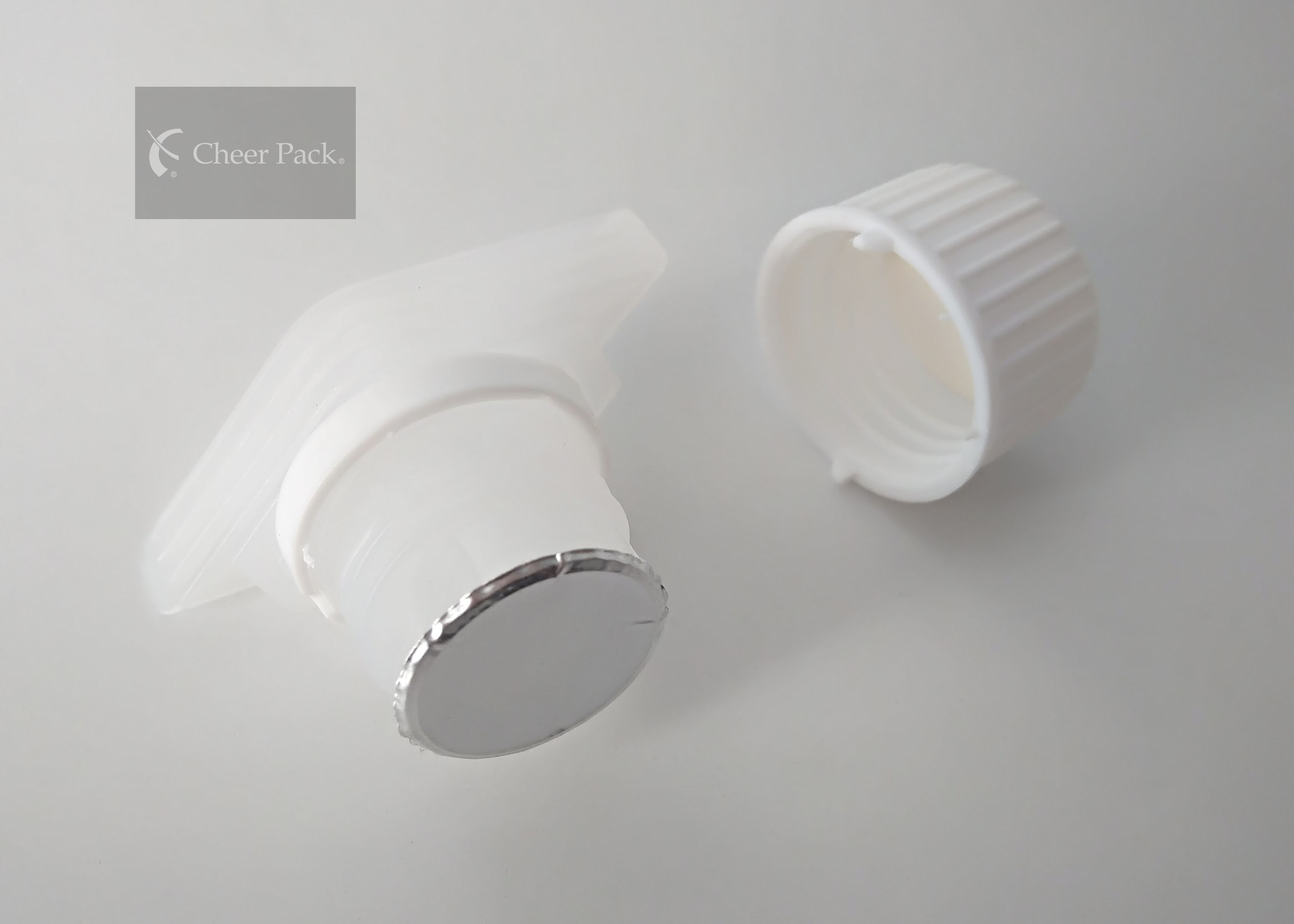 Strengh Seal Plastic Bottle Spout Cap , Twist Off Cap 100% Polyethylene