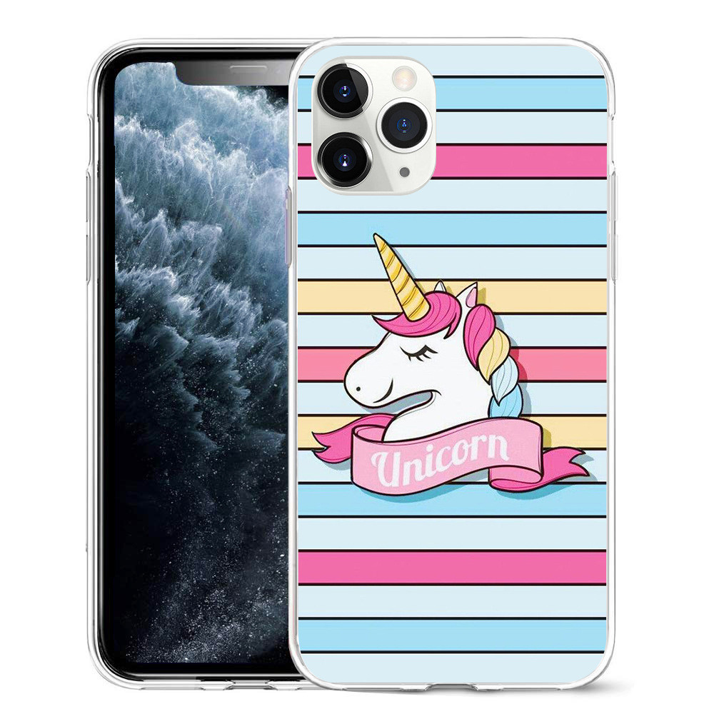Lovely Phone Cases Unicorn Animal Cell Phone Covers Anti Fingerprint