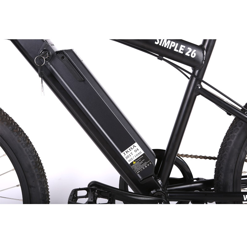 B10 City Bike Aluminum Frame E-Bike with Down Tube Battery 26inch Wheel and LCD Display