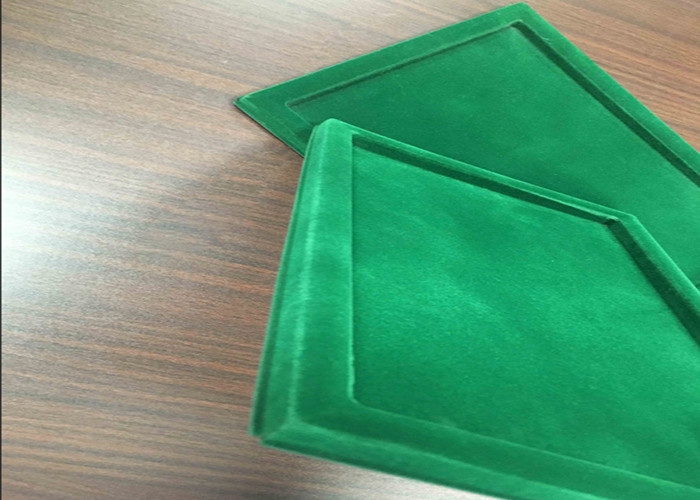 Green Velvet HIPS Plastic Sheet Customized Thickness 900mm Max Width