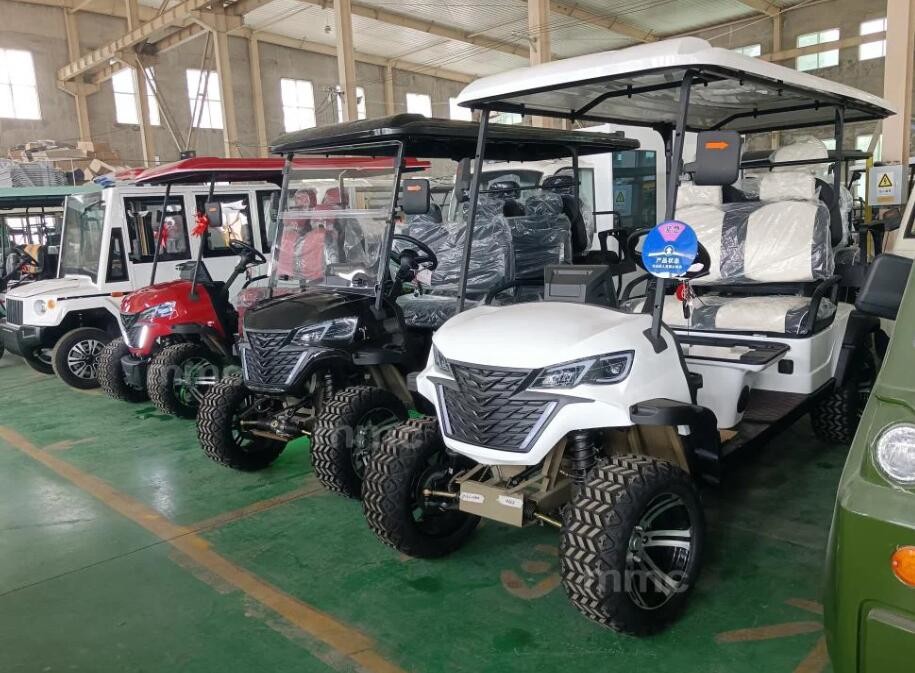 4 Wheel 4 Seater Electric Golf Cart New Designed Street Legal Lead-acid Cell EV Golf Cart
