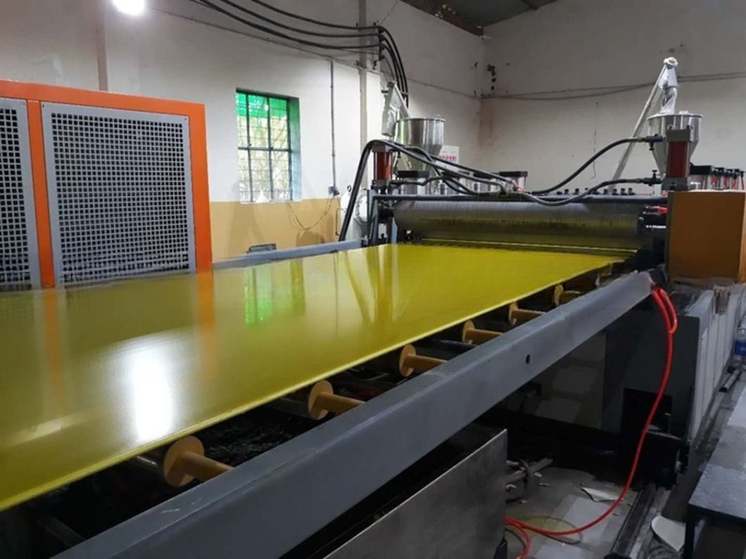 Plastic PVC / WPC Celuka Foam Board Extrusion Production Line