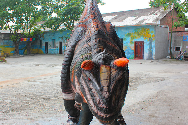 Professional Realistic Animatronic Robotic Dinosaur Costume For Sale