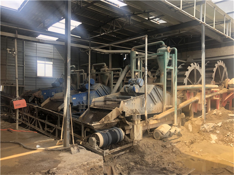 Mineral Ore Sand Washing System Low Power Consumption Condition New Heavy Duty