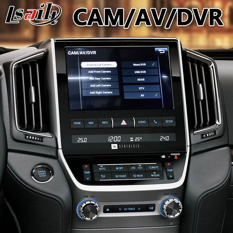 Lsailt Android Car Multimedia Carplay Interface For 2021 2022 Toyota Land Cruiser LC200