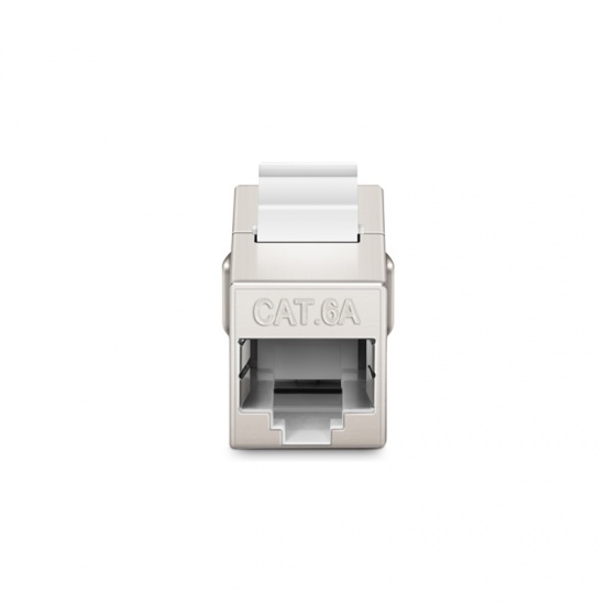 RJ45 Cat 6A Shielded Keystone Adapter Cat7 Keystone Jack for Female Networking Needs