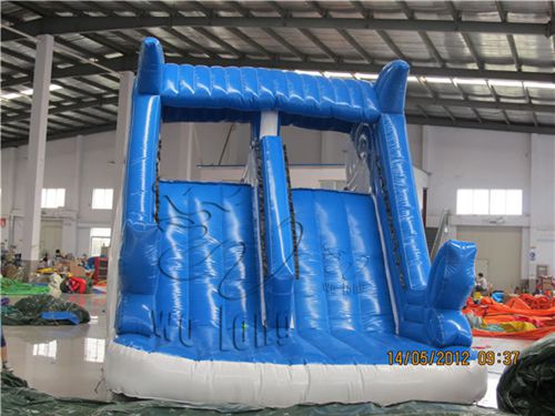 good quality inflatable pool slide for summer
