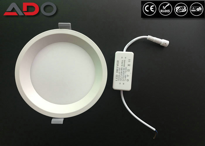 BackLit 12W Dimmable LED Panel Light For Supermarket 120 Degree Beam Angle