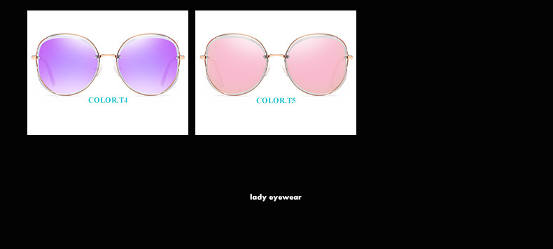 Luxury 146MM Cat Eye Square Sunglasses Authentic Italy BSCI Ladies Designer Sunglasses