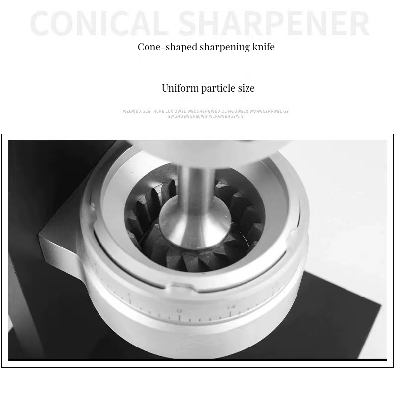 Metal Home Coffee Grinder Foam Milk Function for Ground Beans