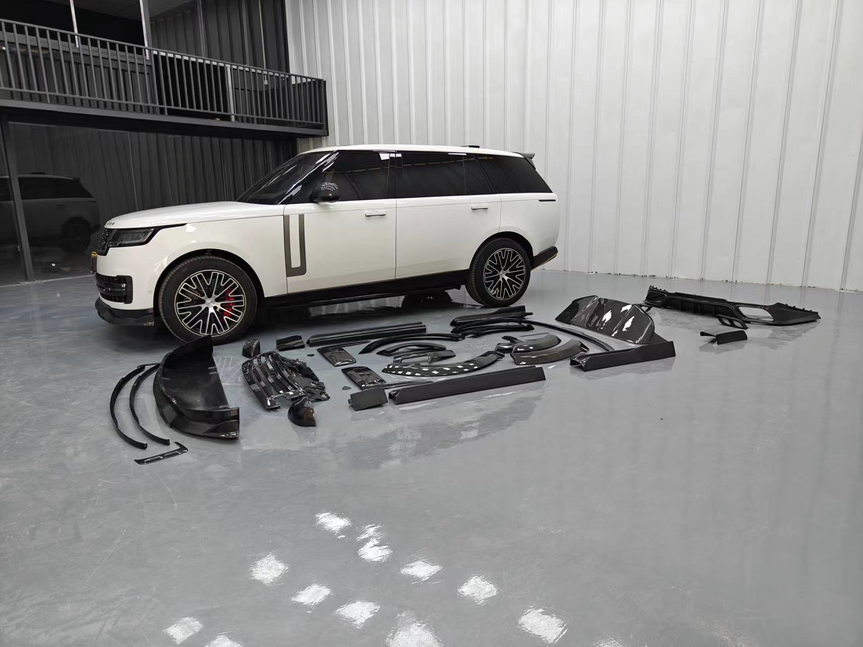 Rangerover Land Rover Body Kit MSY Style Front Lip Diffuser Wide Body Kit