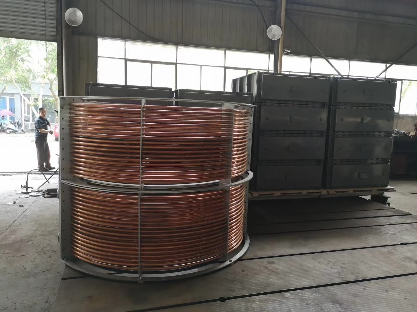 0.25 Inch Shell Heat Exchanging System with Dia 1/2 Inch Tube and 20 Feet Tube Length
