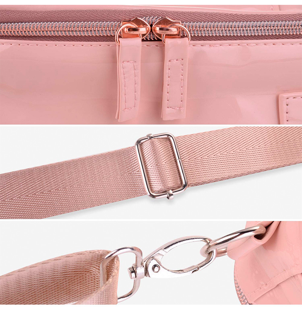 Waterproof Pink Reusable Insulated Lunch Cooler Bags For Kids
