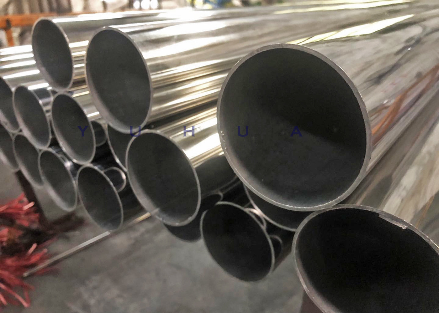 Sus 201 304L 1.75 Stainless Steel Pipes And Tubes Exhaust Tubing ASTM GB SS Round Tube