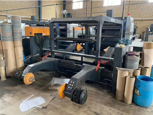 7700 kg Load Capacity Crosscutting Type Roll Sheeter Paper Processing Cutting Machine