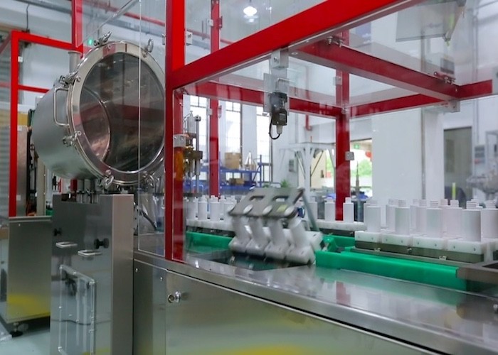 Semi Automatic Liquid Filling Machines For Cosmetic Creams Lotions Pharmacy
