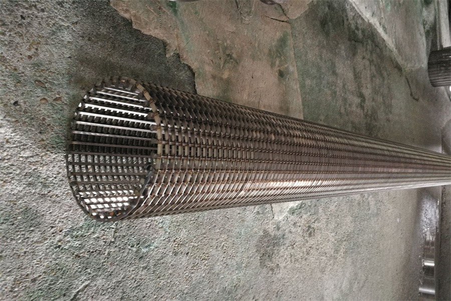 Bright Wire Wrap Screen Inverted Shallow FOTI Stainless Steel Round Screen