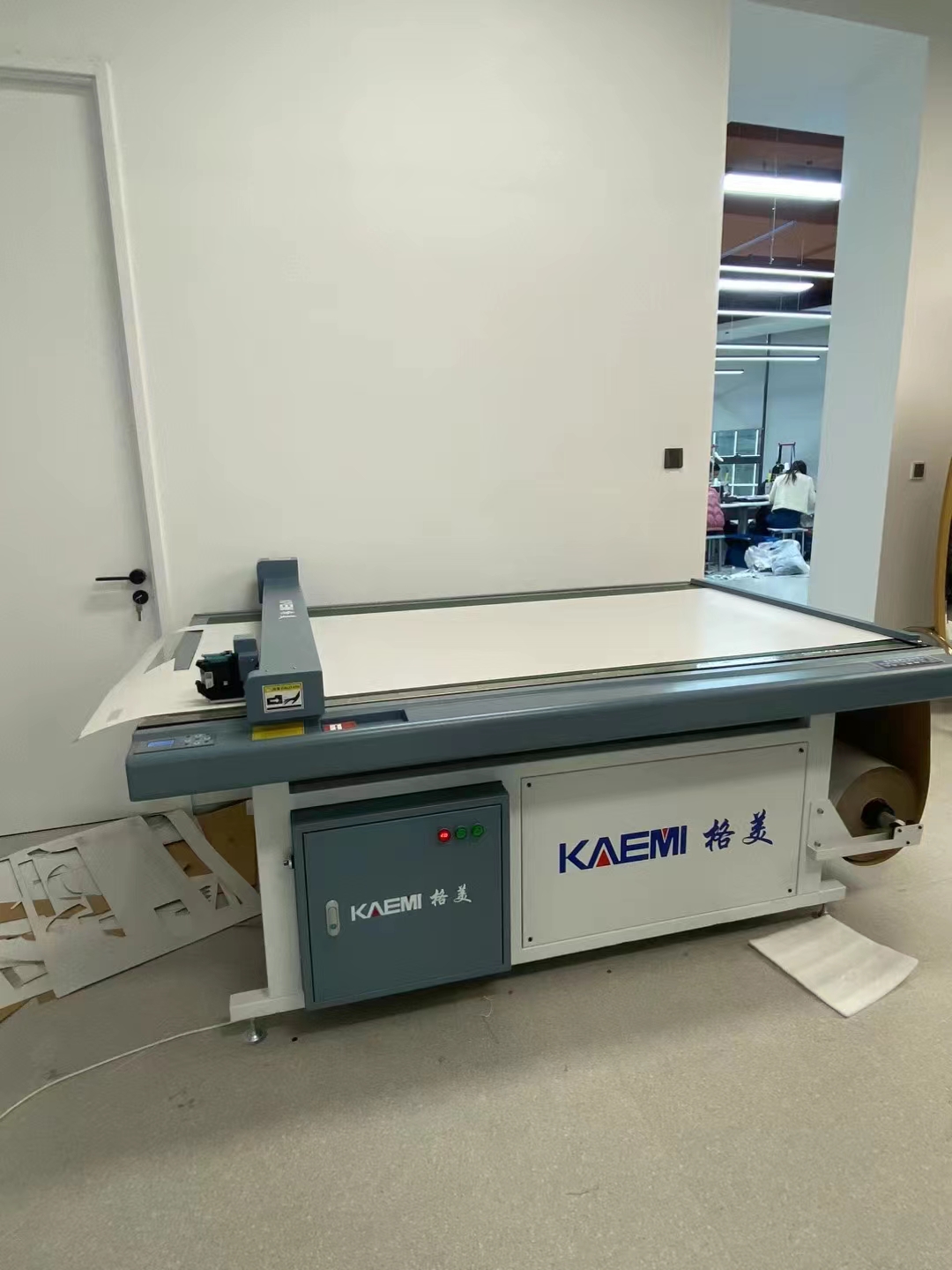 125-200cm Dual Head HP45 Paper Pattern CAD Inkjet Cutter Plotter For Kraft Paper Rolls