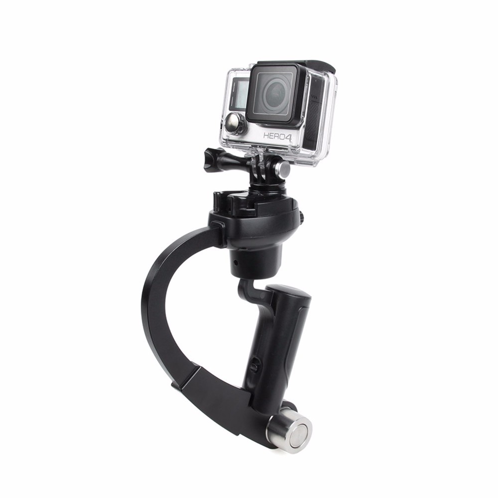 Aluminum Ligweight GoPro Stabilizer Handheld Steadicam For Go Pro Hero 4 3+ 4 Session SJCAM SJ4000 Xiaomi yi 4K Camera