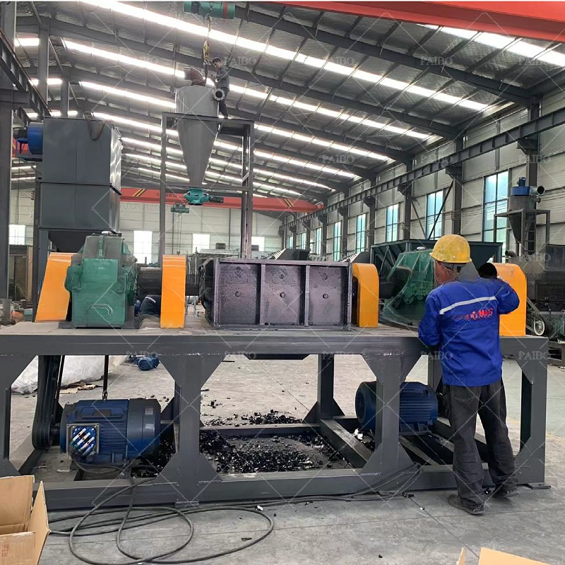 Multifunctional PET Bottles Pipe Crushing Machines Plastic Shredder for Printing Shops