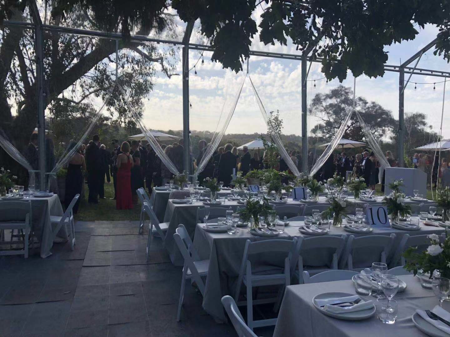 300 Seater Clear Wedding Marquee 10x30 Commercial Event Tent Australia Style