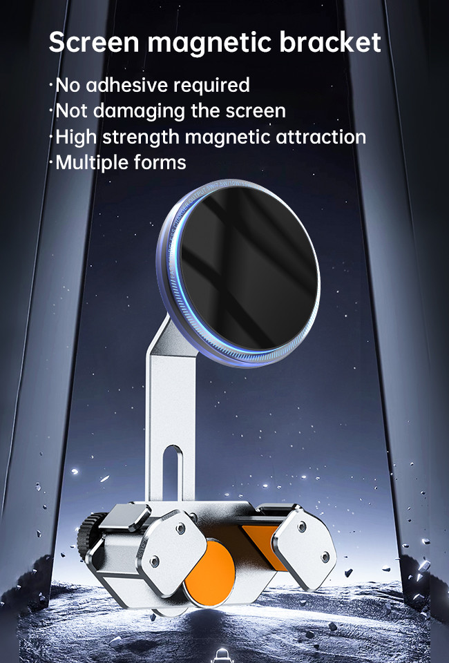 Effortless Charging Magnetic Wireless Charging Stand For Cars With Unique Design And Strong Magnetic Attraction