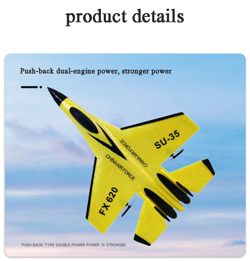 OEM ODM Remote Control RC Airplane For Beginners 2.4G RC Fighter Plane