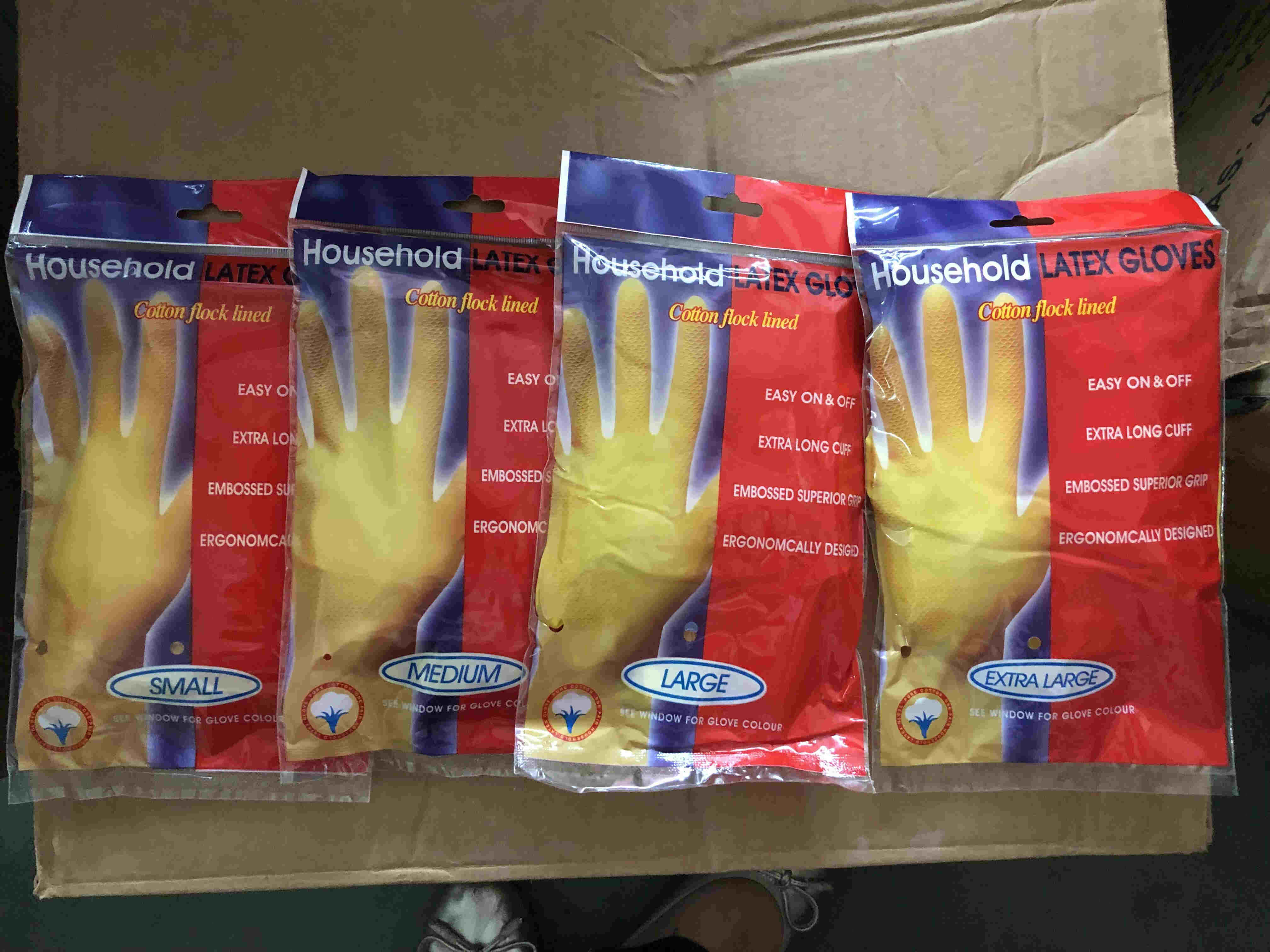Upgrade Your Household Cleaning Routine with Yellow Latex Gloves and Spray Lining