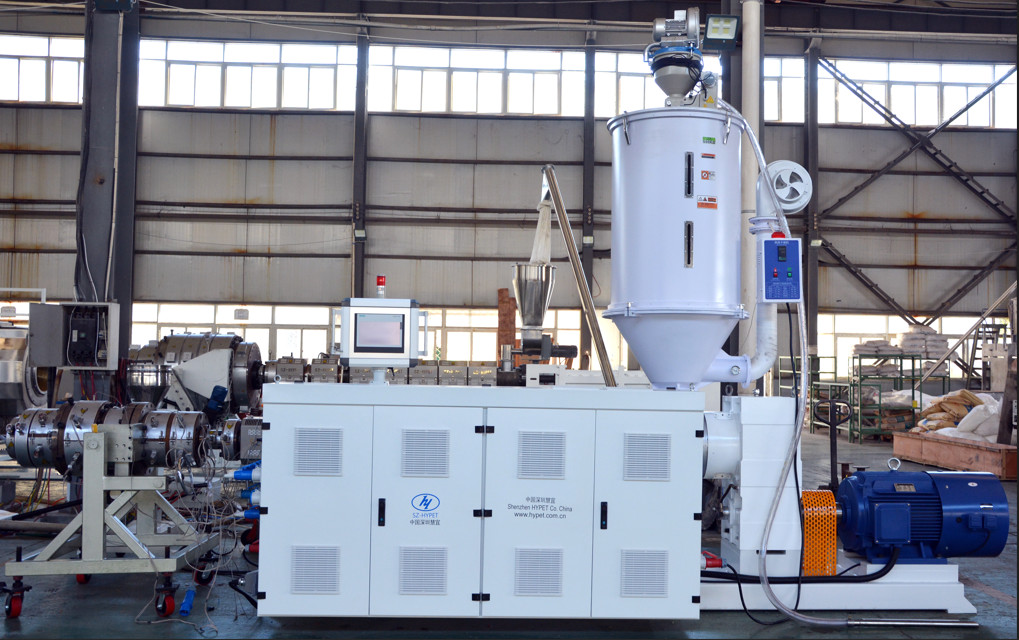 20-32mm PP Double Pipe Line With 3 Layers & 3 Colors By Single Screw Extruders SJ90-30 & SJ55-33 & SJ45-30