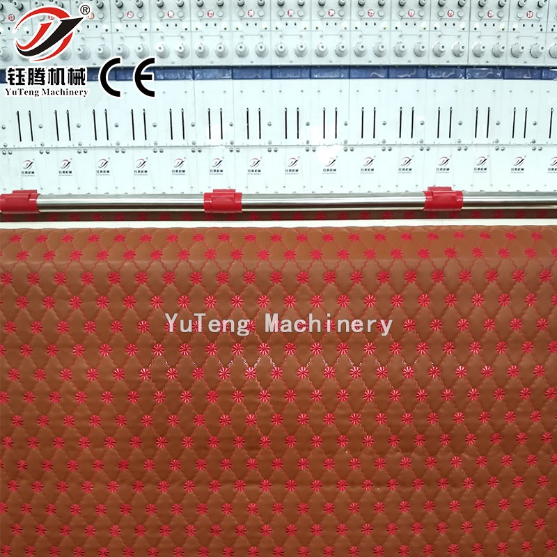 5.5KW Computerized Quilting Embroidery Machine Multi Needle 850RPM