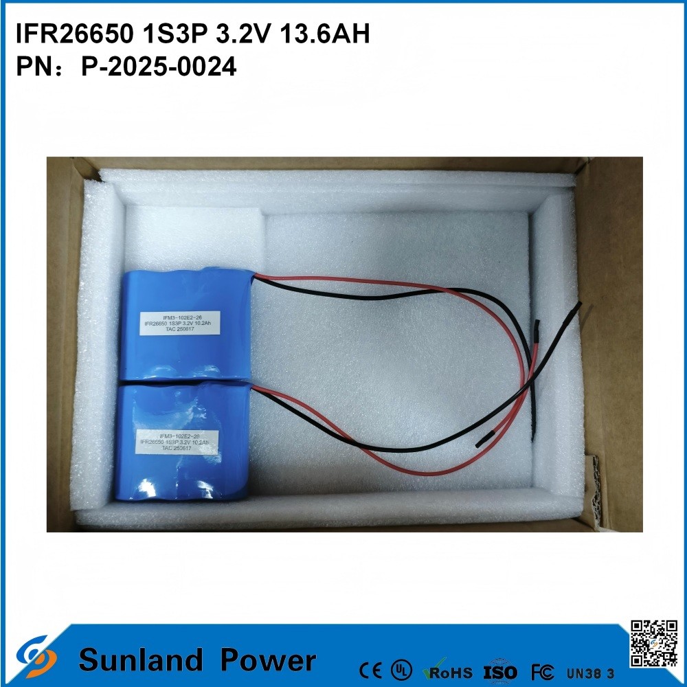A Large Quantity Of IFR26650 1S3P 3.2V 10.2Ah Batteries,Available For OEM Energy Storage Systems Power Tools,And Backup Power
