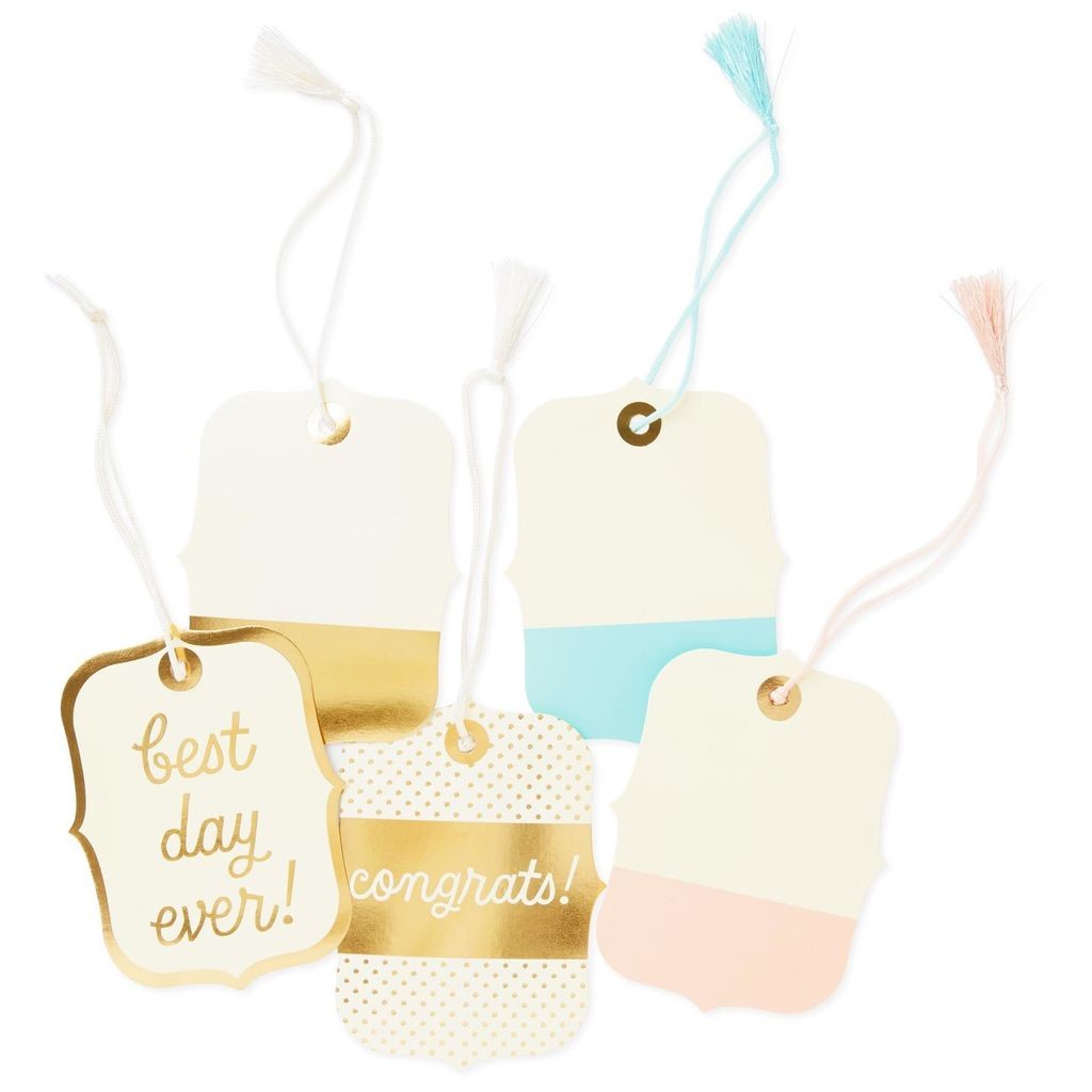 Custm Children'S Christmas Gift Tags Personalized Printable With String Holiday Decoraction