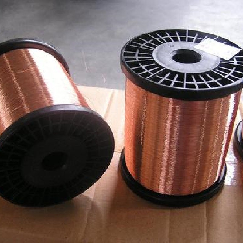 Oxygen Free High Conductivity Copper Wire 0.1 - 2.5mm Wire Coil Pure Copper Alloy