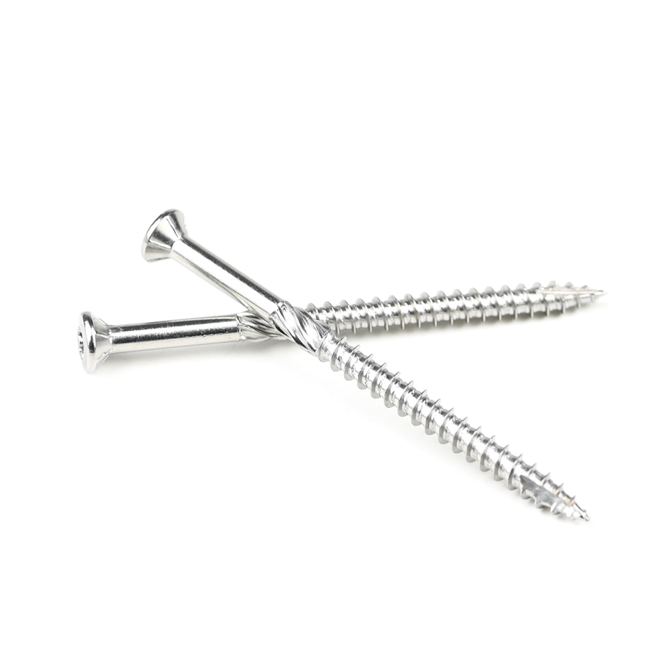 Pan Head 60mm Wood Deck Screws With Nibs for Long-lasting Wood Floor Installation
