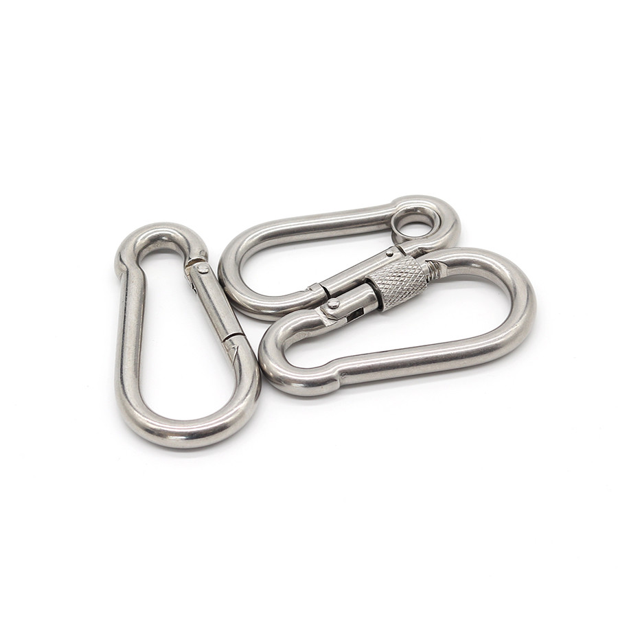 Heavy Duty Stainless Steel Snap Hook With Screw Sleek And Modern Design