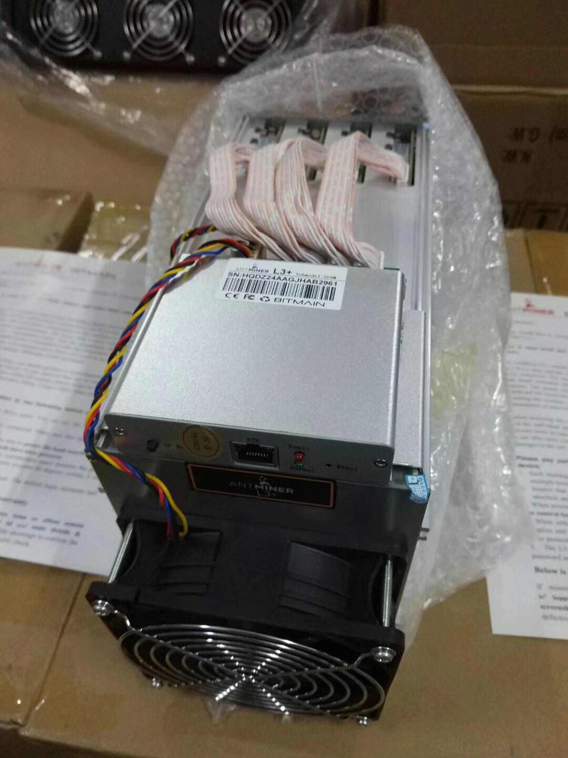 504mh/S Bitmain Antminer L3+