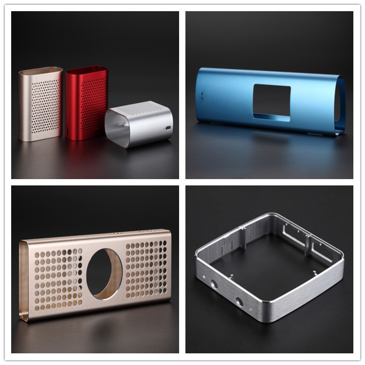 Professional manufacturer for extruded oval aluminum profile enclosures with brushed sandblasting anodizing for electronics