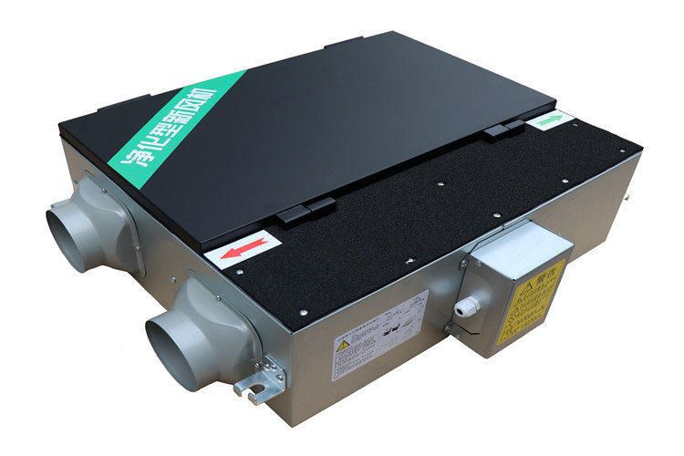 450m3/h Inline Centrifugal Duct Fan With Heat Recovery Unit
